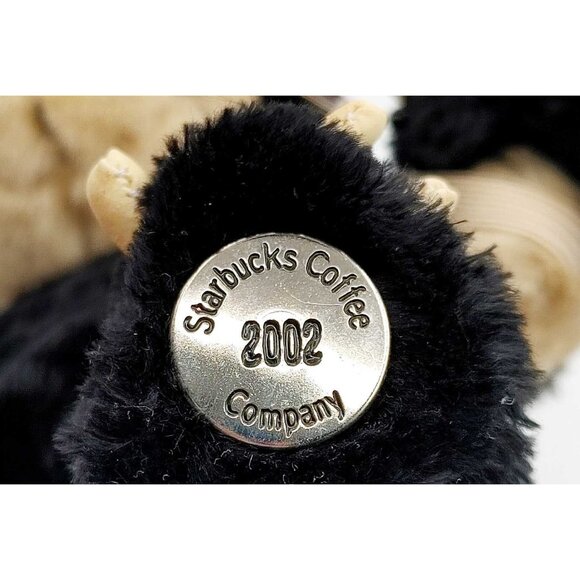 Starbucks 22nd Bearista 2002 Halloween Bear in Black Cat Meow Costume Plush NWT - Picture 5 of 6